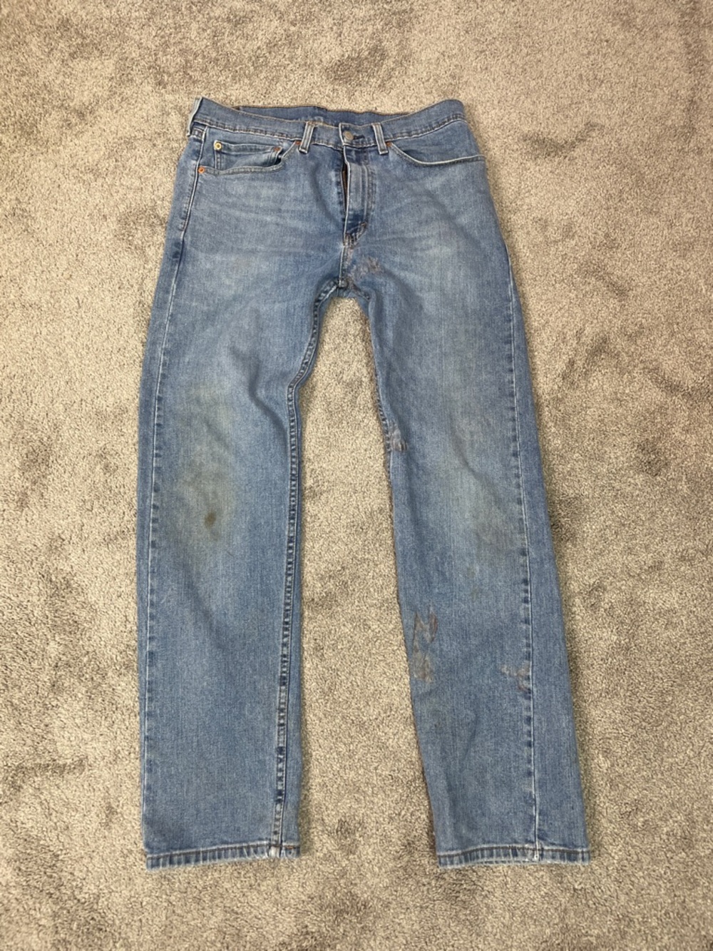 Levi's 505 Jeans Straight Leg Size 34